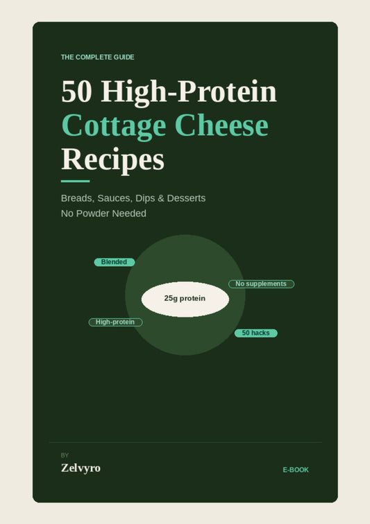 50 High-Protein Cottage Cheese Recipes: Breads, Sauces, Dips & Desserts (No Powder Needed)