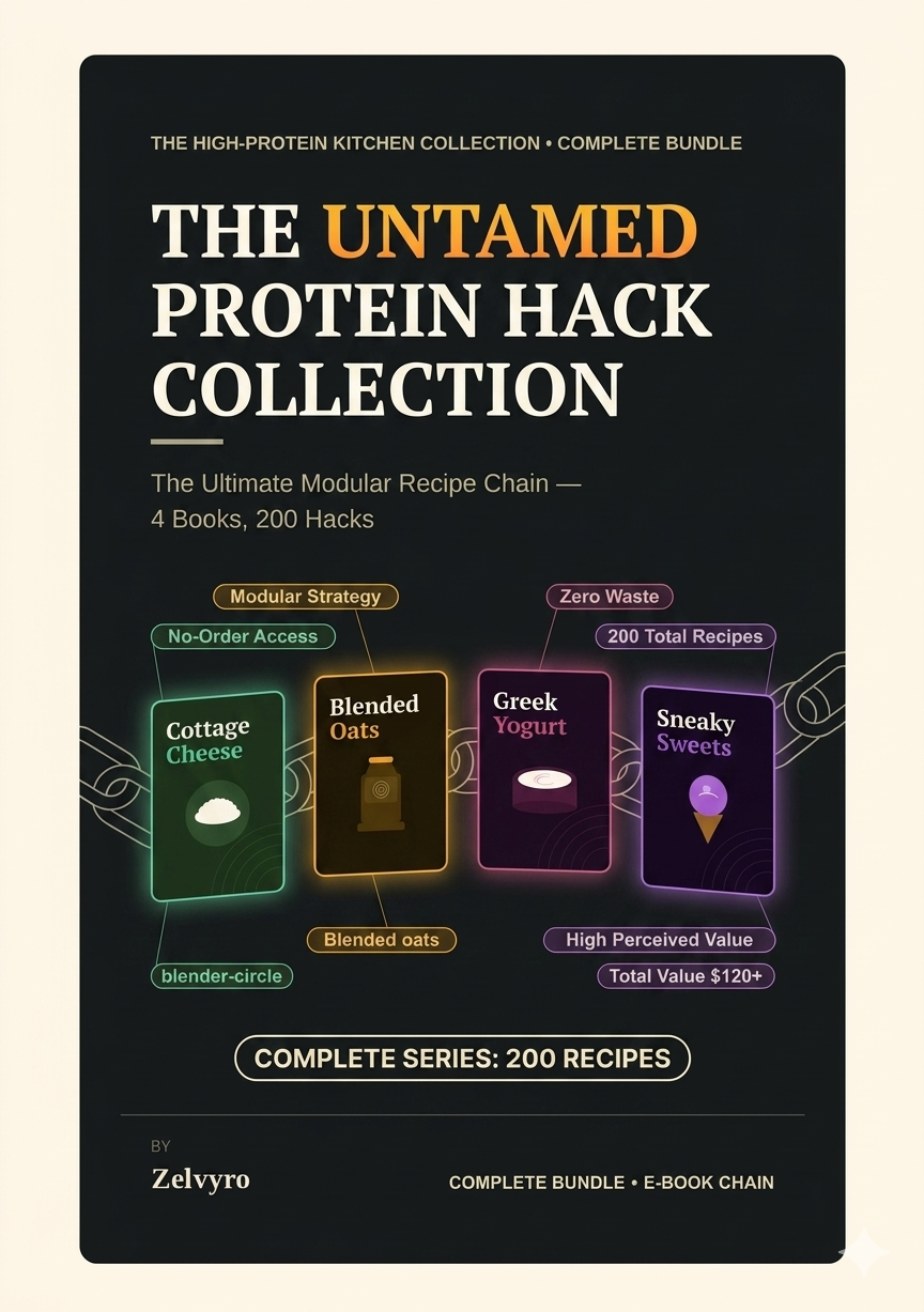 The Untamed Protein HackCollection: Complete 4-Book Bundle (200 Macro Hacks — No Powder Needed)