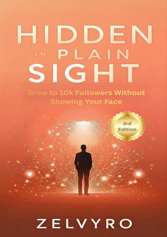 VOL:3 Hidden In Plain Sight — The Faceless Creator Strategy for Growth & Monetization